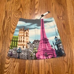 Tibi Eiffel Tower Paris Skirt NWT $245